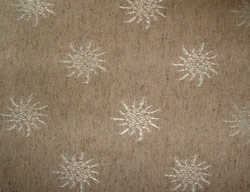 LInen Jacquard coated fabric for tablecloths