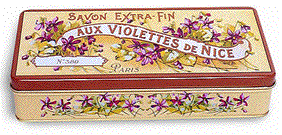 French vintage soap box