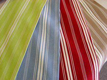 French toile fabrics with stripes design