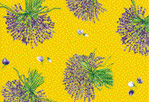 lavender design tablecloth