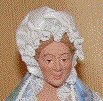 large santons from Provence clay and fabric