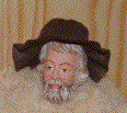large santons from Provence clay and fabric