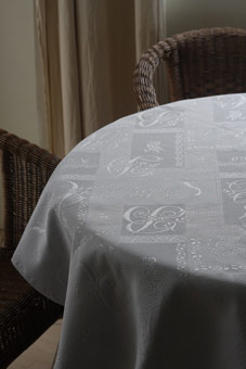 silver tablecloths