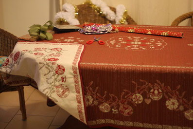 Holidays tablecloth