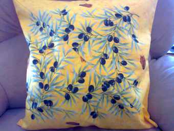 provencal cushion cover