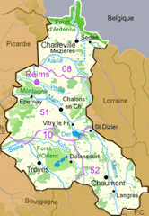 map champagne