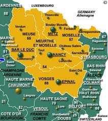 map of lorraine
