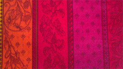 acrylic coated french tablecloth