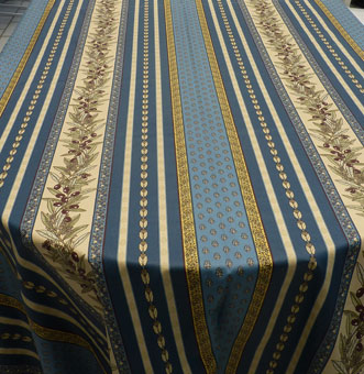 blue provencal tablecloth