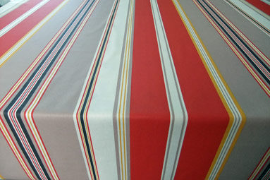 Basque coated tablecloth