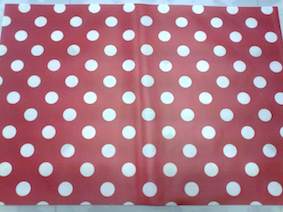 coated placemat