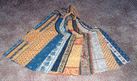 Aprons with provencal prints