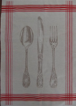 dishcloth cutlery design