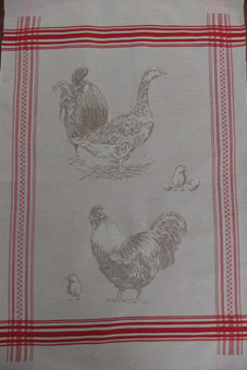dischcloth chicken design