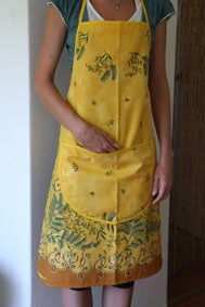 coated french apron
