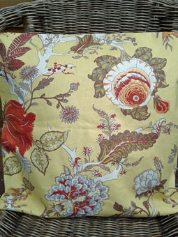 french toile pillow