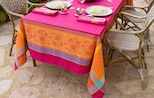 french woven tablecloths